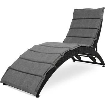 Zahradní lehátko di volio Zahradní lehátko Ciampino černo-šedé