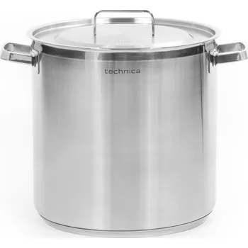 Hrnec vysoký 21,2 l, průměr 300 mm, z nerezové oceli s pokličkou | TECHNICA, Platinum Line