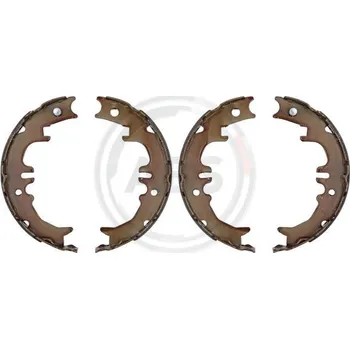 Lanko parkovací brzdy Sada brzdových čelistí, parkovací brzda A.B.S. 9424