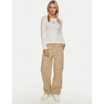 Pánská móda Guess Jeans Cargo kalhoty W4YB61 WGCV1 Béžová Relaxed Fit 29_32