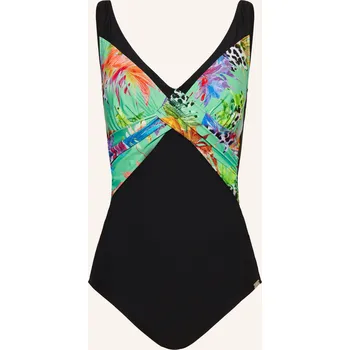 Dámské plavky Charmline Dámské Plavky African Bloom, 770 aqua-multicolour, 90E