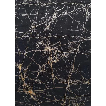 Koberec Kusový koberec Berfin ELITE 4355 black gold Rozměr: 160x220 cm