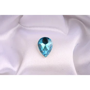 Dětské navlékací korálky Skleněný šaton 14x10 mm - č. 234