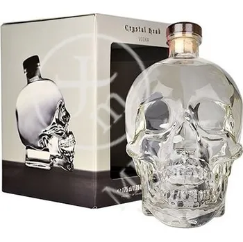Vodka Crystal Head + krabička 3 l