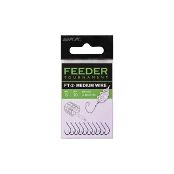 Rybářský háček BKK Háček Feeder Tournament FT-2 10ks, velikost 10