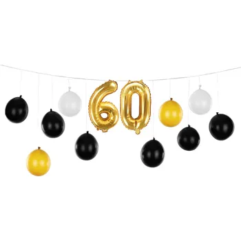 Party dekorace Narozeninová sada nafukovacích balónků - 60