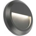 FARO BARCELONA Kulaté LED venkovní nástěnné svítidlo Grant tmavě šedá 1 x 1 W LED - Doprava zdarma