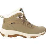Dámské zimní obuv Jack Wolfskin EVERQUEST TEXAPORE MID W 38 Béžová, Bílá