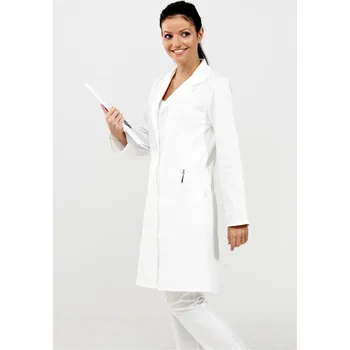 Zdravotnický oděv Perlička® Zdravotnícky PLÁŠŤ PRINCES Barva: Bílá, Velikost: 38