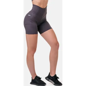 Dámské kraťasy NEBBIA Fit & Smart dámské cyklistické šortky marron S