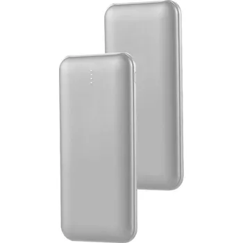 Powerbanka V-TAC Powerbank, 10000 mAh 2A KABEL TYPU C- Stříbrný