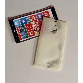 Pouzdro na mobilní telefon S Case pouzdro Nokia 1520 clear / čirá / mléčná