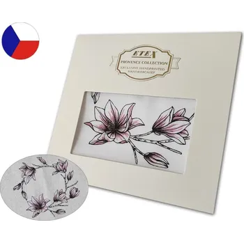 Ručně potištěný pánský kapesník Vintage style Etex Auto (Dárkové balení bílého pánského kapesníku laděného do Vintage stylu motiv Auto. Čistě bílé pánské kapesníky s ručním tiskem, laděné do stylu Vintage. Velikost cca 40 x 40 cm)