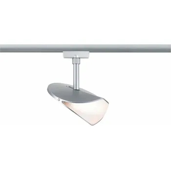 Bodové svítidlo PAULMANN URail LED lištový spot 3-krokové-stmívatelné Alejandro 10W 3000K stmívatelné 230V matný chrom