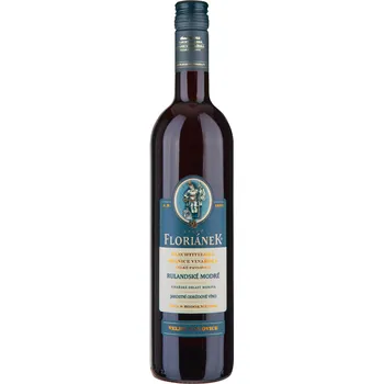 Víno Floriánek Rulandské modré 2019 jakostní 0,75 L suché červené víno Šlechtitelská stanice vinařská