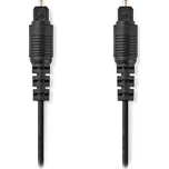 NEDIS optický audio kabel TosLink zástrčka - TosLink zástrčka černý bulk 10m