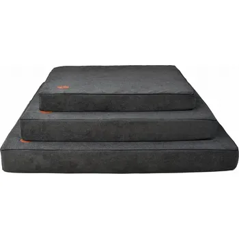 Pelíšek pro psa Lauren Design Ortopedická matrace pro psy Hector, grafit Velikost: XL - 100 x 80 cm