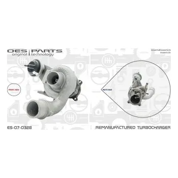 Turbodmychadlo Dmychadlo, plnění, 108948H109779, OES, ES-07-0328
