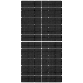 solární panel Fotovoltaický modul Sharp 575W, typ N, půlřez, bifaciální, dvojité sklo, stříbrný rámeček 30 mm, konektor C1, kabel 400 mm