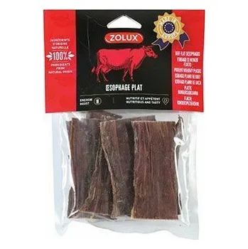 Pamlsek pro psa Pochoutka Hovězí jícen plochý 100g Zolux
