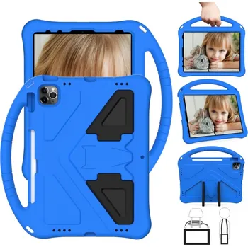 Pouzdro na tablet VSECHNONAMOBIL 76965 KIDDO Dětský obal pro Apple iPad Pro 11 2024 / M5 2025 modrý