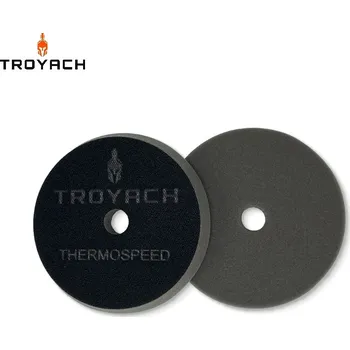 Lešticí kotouč TROYACH Thermo Speed Pad Black 145-125 mm Měkký leštící kotouč pro finální leštění