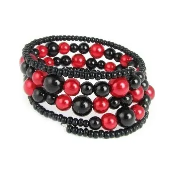 Náramek Prosperk Náramek z korálků perlový S1190