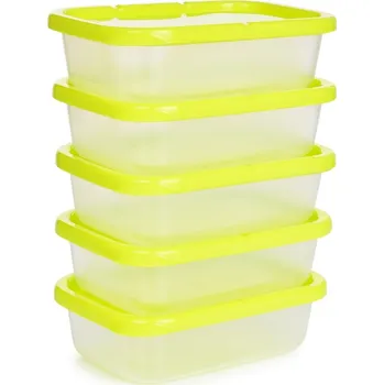 Dóza na potraviny GREEN BOX | sada 5 dóz na potraviny | 250 ml Dedra