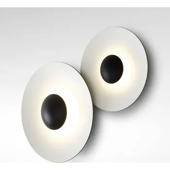 Lampička MARSET Ginger 42C LED nástěnné svítidlo Ø42cm dub/bílá dub, bílý 1 x 19,71 W LED - Doprava zdarma