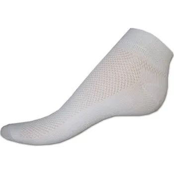 Pánské ponožky Kotníkové ponožky 43/45 Bílé