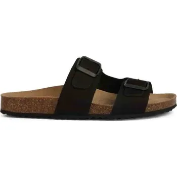 Dámské pantofle Dámské pantofle Geox BRIONIA L 38 Černá, Hnědá, Stříbrná