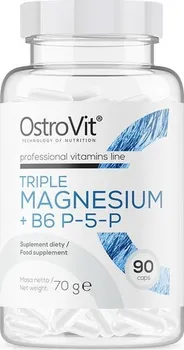 OstroVit Triple Magnesium + B6 P-5-P 90 cps.