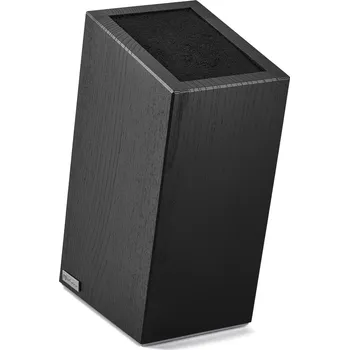 Kuchyňský nůž Wusthof Blok na nože černý 10 pozic jasanové dřevo