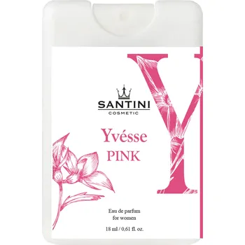 Dámský parfém SANTINI Pink Yvésse 18 ml - parfémovaná voda pro ženy | cestovní mini balení