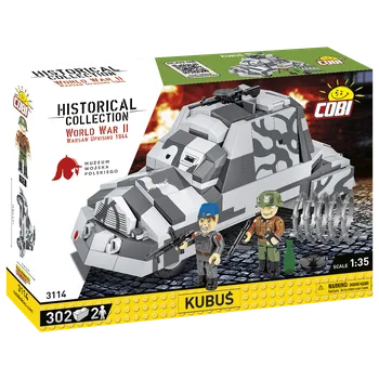 Stavebnice COBI Polské obrněné vozidlo KUBUŚ - Varšavské povstání COBI 3114 - World War II 1:35