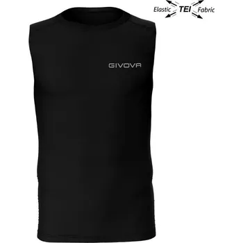 Elastické tílko Givova Technical Corpus 1 Black 2XL