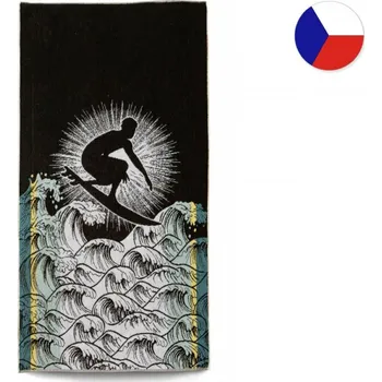 Plážová osuška 75x150 ZARA 450g Surf multicolor