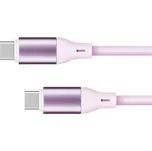 Kabel KRUGER & MATZ KM1269-1P Basic USB-C/USB-C 1m Pink