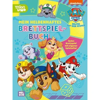 První čtění PAW Patrol Mitmachbuch: Mein heldenhaftes Brettspielbuch