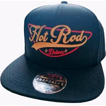 Kšiltovka Kšiltovka Outlaw Bastards Snapback Hot Rod Deluxe Black
