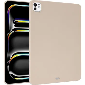 Pouzdro na tablet VSECHNONAMOBIL 77019 RUBBER Ochranný kryt pro Apple iPad Pro 11 2024 / M5 2025 béžový
