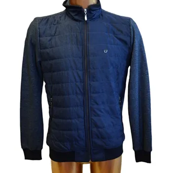 Pánská mikina Pánská mikina - modré barvy na zip - XL