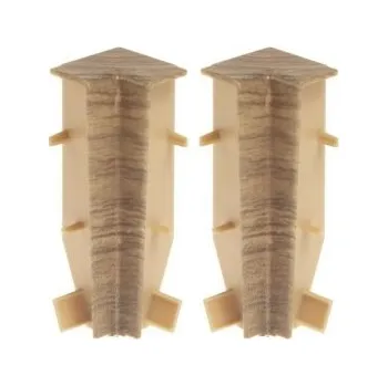 Podlahová lišta Cezar Vnitřní roh k liště - MASTERLINE 436 Heraklion - 60mm - 2 ks