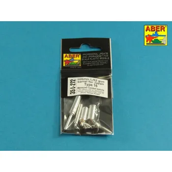 Plastikový model Aber Models 1/35 105mm L/52 gun barrel for Japan Type 16 MCV
