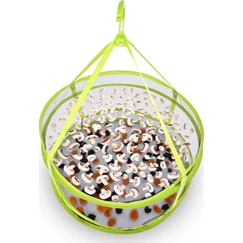 Sušák na prádlo Dedra COMPACT | XL skládací dvoupatrový sušák Ø 60 cm | na prádlo, ovoce, houby & bylinky