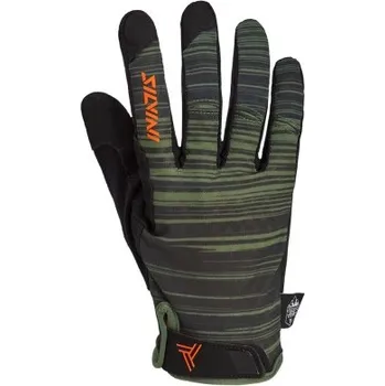 Cyklistické rukavice dlouhoprsté rukavice SILVINI Gattola - 4543 garden olive, M