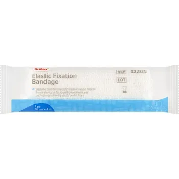 Dr. Max Elastic Fixation Bandage 10 cm x 4 m 1 ks