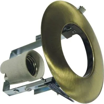 ACA Lighting zapuštěné svítidlo E27 R63 matná zlatá AC.045R63GM