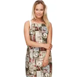 Dámská kuchyňská zástěra na vaření 67x84 Zrnková káva