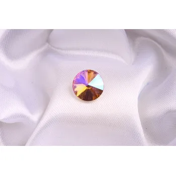 Dětské navlékací korálky Skleněný šaton 12mm - č.142